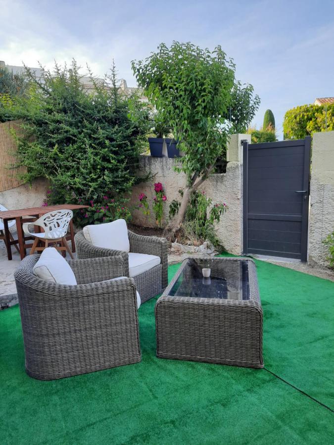 Reves De Vie Studio Morgiou Avec Terrasse Et Parking Prive Cassis Luaran gambar